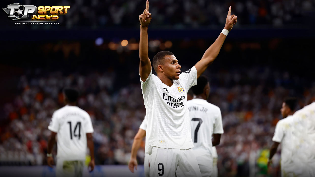 Brace yang Membawa Kylian Mbappe Masuk Daftar Elite Real Madrid