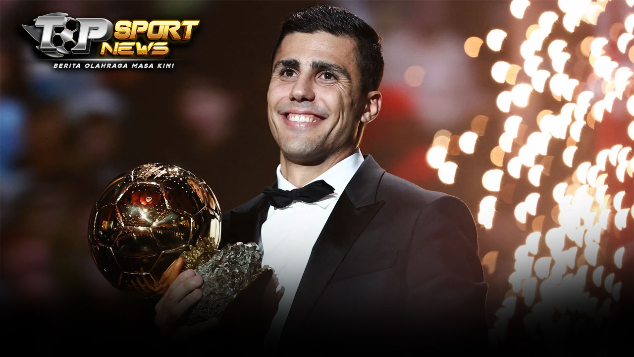 Sejarah Baru! Rodri Hernandez Berhasil Raih Gelar Ballon d'Or 2024!