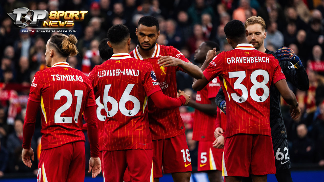 Liverpool Tahan Imbang Fulham 2-2 meski Bermain dengan 10 Pemain