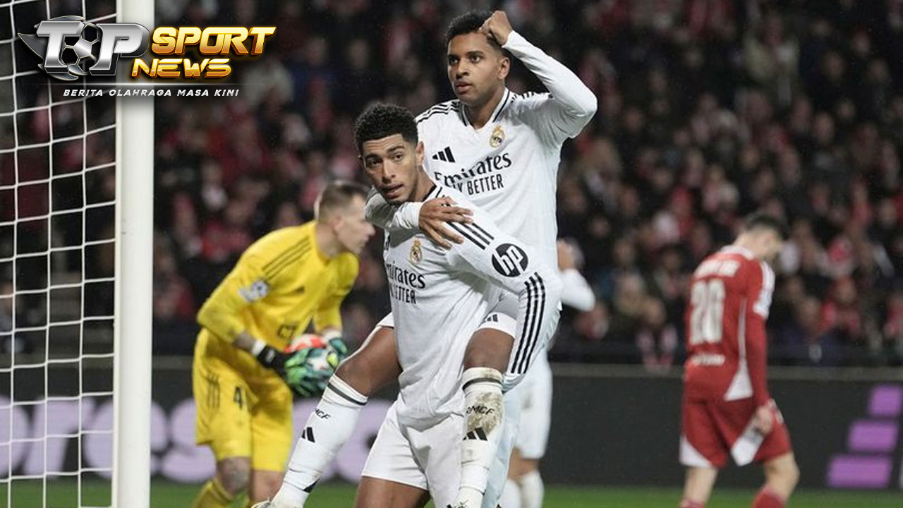 Real Madrid Hancurkan Brest 3-0, Bellingham Raih Gelar Pemain Terbaik!