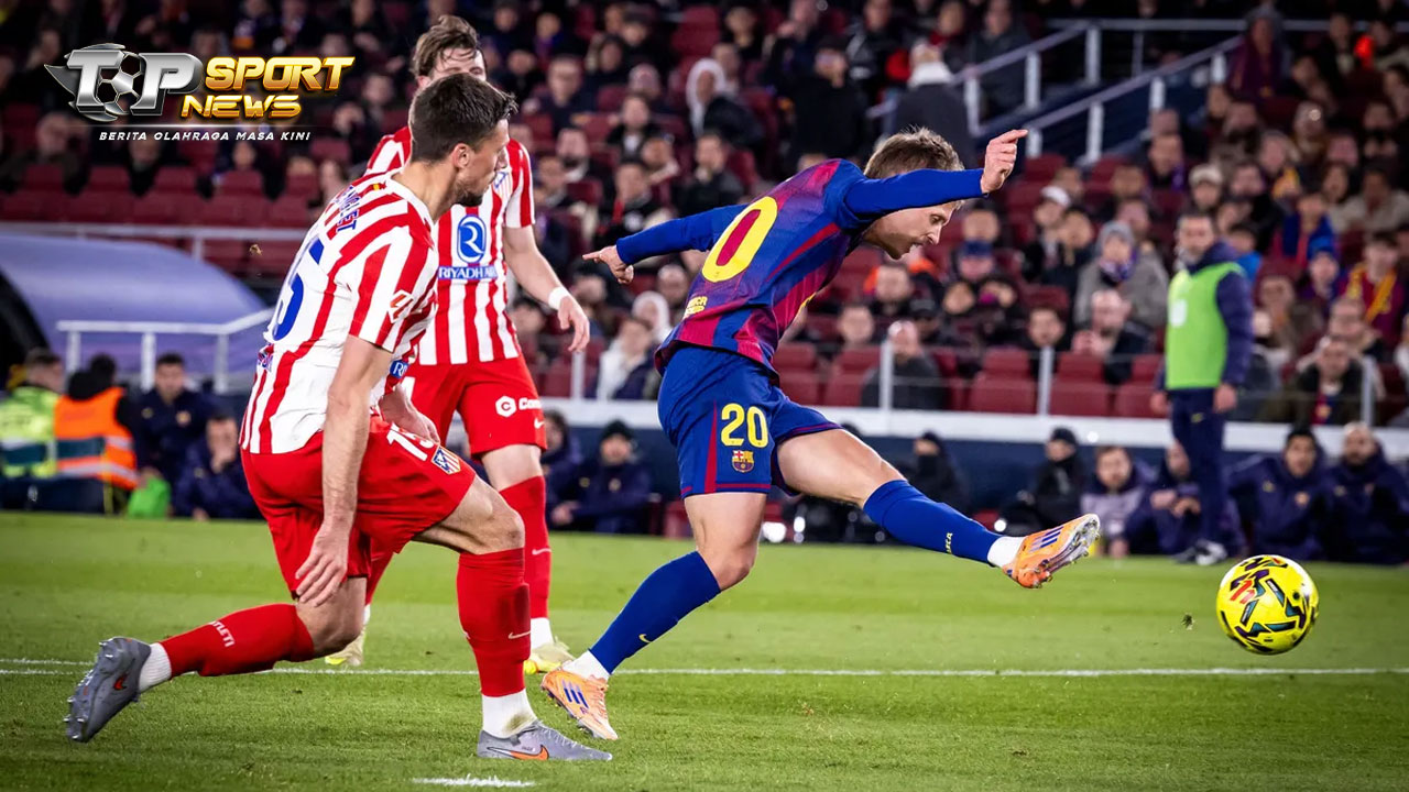 Cedera Dani Olmo Warnai Kemenangan Barcelona atas Atletico Madrid