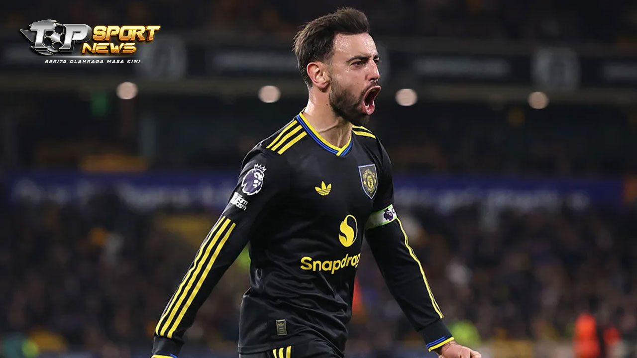 MU Hajar Wolves 4-1: Bruno Fernandes Menggila