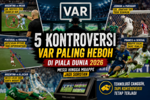 5 Kontroversi VAR Paling Heboh di Piala Dunia 2026